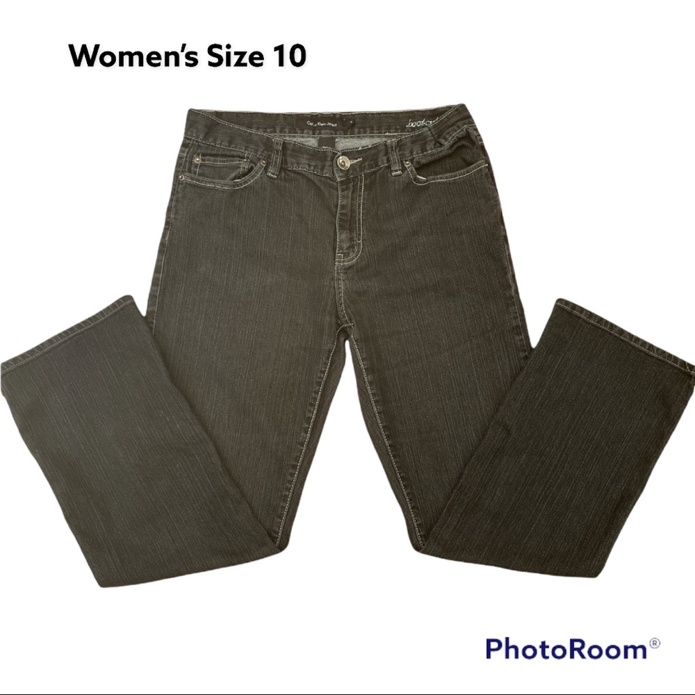 Calvin Klein black bootcut jeans